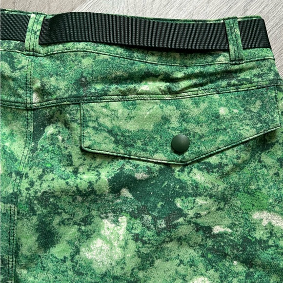 NWT Outdoor Voices Green Smoke Marble Rectrek Skirt Sz medium Mini Skirt Women’s - Picture 7 of 11